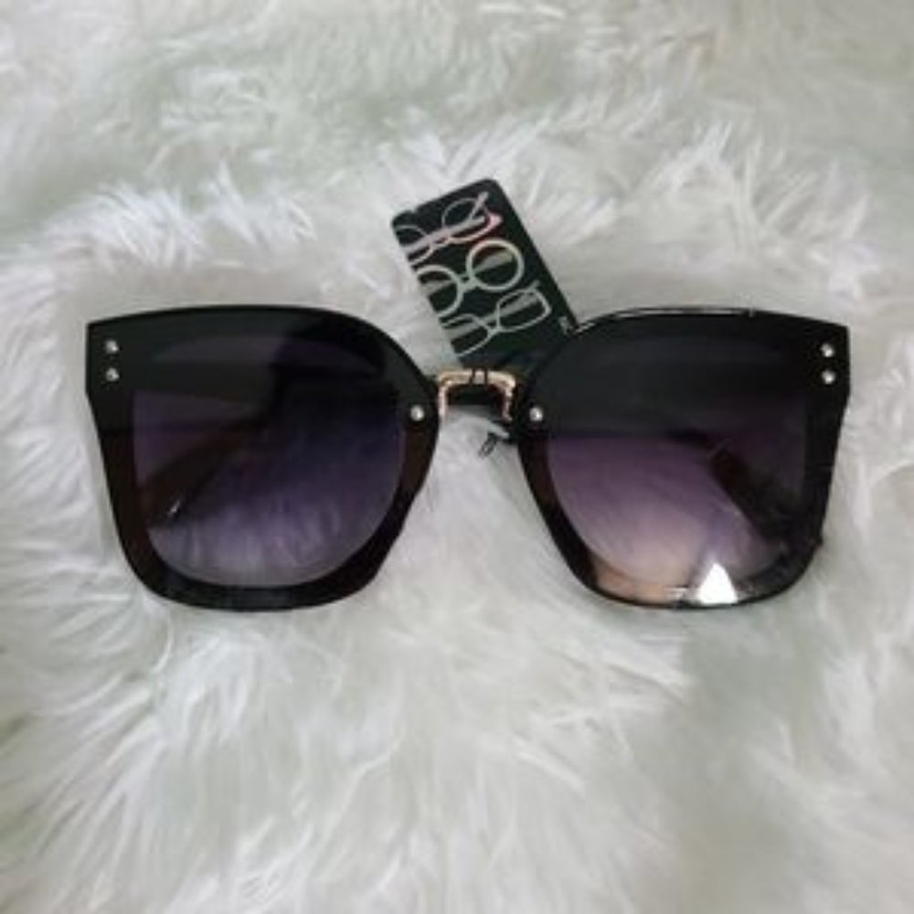 Black boutique sunglasses new uv protection Edgy